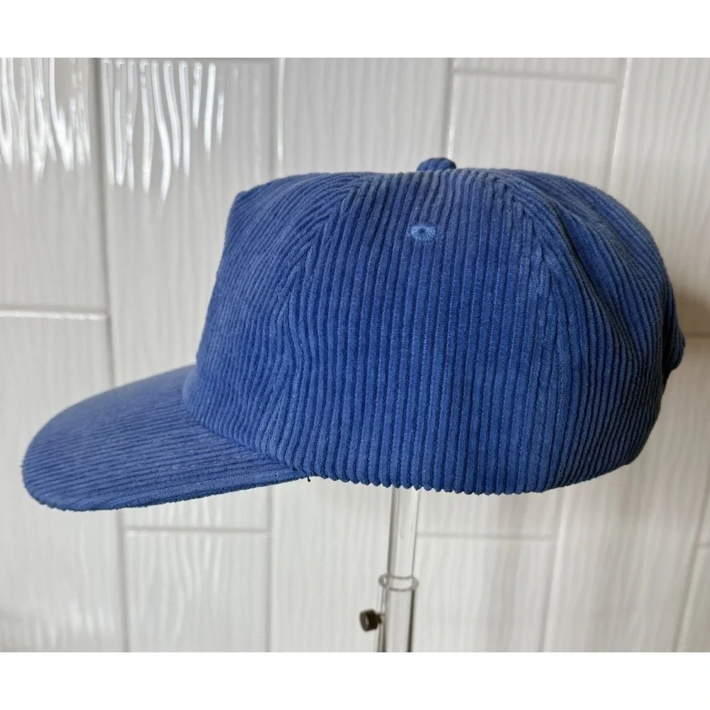 TGR Grateful Dead Corduroy Hat Blue Good Ol Teton Gravity Research Snapback EUC